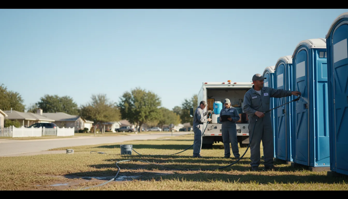 Long-Term Portable Toilet Rental in Boswell, OK near me